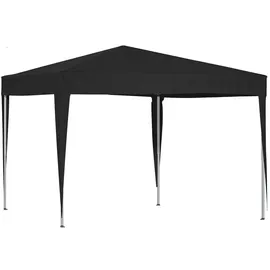 Laiham Faltpavillon 3 x 3 m inkl. 4 Seitenteile Schwarz