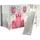 58 aufm Kessel Kinderbett Karyl 90 x 200 cm Kiefer massiv weiß Textilset Princess 3