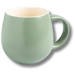 Sallys Belly Mug - handgemachte Tasse - Salbei Green