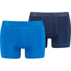 PUMA SPORT MICROFIBER BOXER 2P BLUE COMBO XL