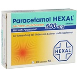 Hexal Paracetamol 500mg HEXAL bei Fieber und Schmerzen