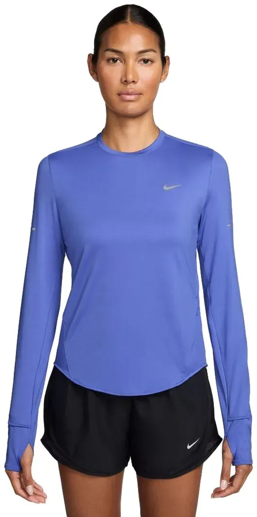 Nike Damen Swift Dri-Fit UV Langarm Crewshirt lila