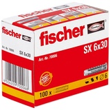 Fischer SX 6 x 30 mm
