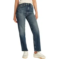Tommy Hilfiger Tommy Jeans Damen Jeans Hose Layla Slim High Waist, Blau (Denim Dark), 32W/30L - 30W / 32L
