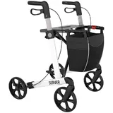 Rehasense Leichtgewicht Rollator Server L weiß