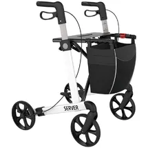 Rehasense Leichtgewicht Rollator Server L weiß