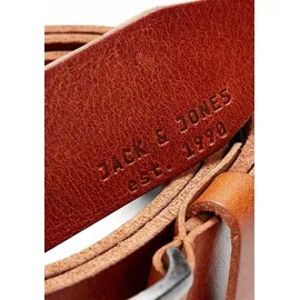 JACK & JONES Herrengürtel Leder Braun 85