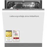 Exquisit EGSP6312-E-030E Einbau-Geschirrspüler (vollintegrierbar, 600 mm)