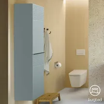 Burgbad Fiumo Hochschrank, 2 Türen, HSLX035RF3957G0200,