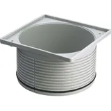 Viega Aufsatzrahmen 4922.4 in 150x150mm Kunststoff grau