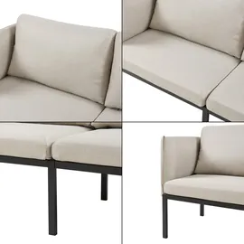 [en.casa] Couch 2-Sitzer Beige