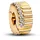 Pandora Geripptes Clip-Charm Gold 764078C01