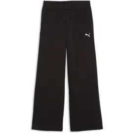 Puma ESS Wide Leg Pants Trainingshose Schwarz 140