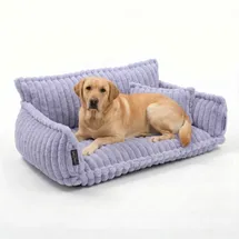 noviclass-shop Hundesofa | Katzensofa 'Chaffar' | Flieder XXL (140cm))