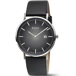 Boccia  Uhr 3648-04  in Silbern, Einheitsgrösse