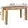 FineBuy Esstisch 120 x 76 x 70 cm braun
