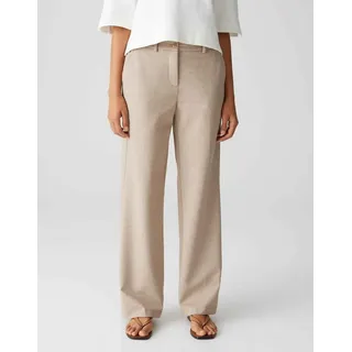 Opus Damen City Pants | Wide Leg Pants MAUNO Sand, 42