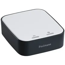 Paulmann Zigbee 3.0 Smart Home smik Gateway mit Fernbedienung + LED Pendelleuchte Aptare 2700K 1200lm 18W 1 St. Weiß/Anthrazit