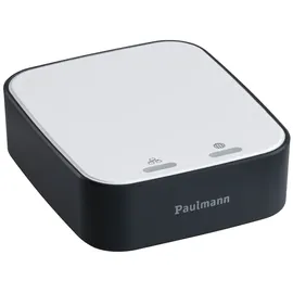 Paulmann Zigbee 3.0 Smart Home smik Gateway mit Fernbedienung + LED Pendelleuchte Aptare 2700K 1200lm 18W 1 St. Weiß/Anthrazit