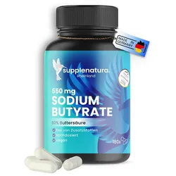 supplenatura® Sodium Butyrate (Natrium) - 550mg 180 St