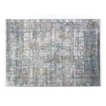 Musterring Vintage Teppich Sinfonia 160 x 230 cm Mischgewebe Grau, Blau Grau /