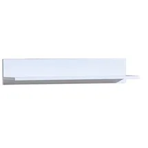 Deine Möbel 24 ARCO 08 Hängeregal 80 x 15 x 20 cm Weiß