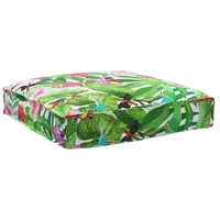 VidaXL Palettenkissen für Sitz Tropical Jungle 80x80x12 cm Oxford-Stoff