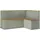 OTTO home Eckbank OTTO HOME "Sara", salbei, naturfarben, B:160cm H:90cm T:53cm, FSC-zertifiziertes Massivholz, Sitzbänke, Eckbank, aus massivem Kiefernholz, Paneel Rückenlehne, zwei Breiten