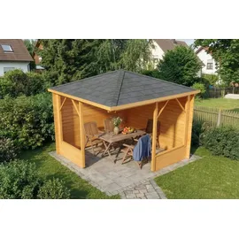 Alpholz Maik-28 3 x 3 m Braun