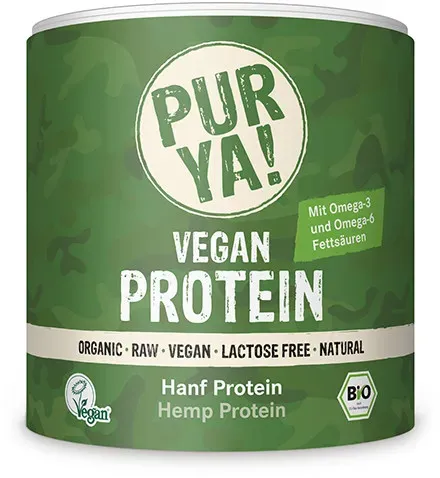 PURYA Vegan Protein - Hanf Protein bio