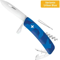 Schweizer Messer C03 5 Farben Taschenmesser Klappmesser 11 Funktionen BLAU No Size