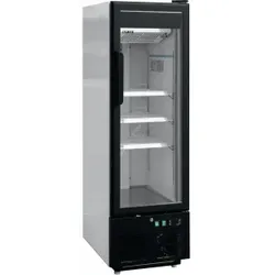 Saro Gefrierschrank EK 199, Stahl, Selbstschließender Tiefkühlschrank mit digitaler Temperaturkontrolle, 1 Gefrierschrank