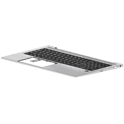 HP M07491-051, Gehäuse-Unterteil+Tastatur, Französisch, Tastatur mit Hintergrund