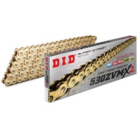 D.I.D Unisex-Adult 530ZVM-X2GG/130N Antriebskette, Gold/Gold”, One Size