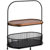 APS Etagere ALL-ROUNDER schwarz 37,5 cm