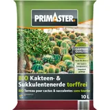 Primaster Bio Kakteen- & Sukkulentenerde Torffrei 10 L Erde - Primaster