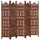 vidaXL Raumteiler Handgeschnitzt Braun 200x165cm Sheesham-holz