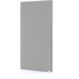 Bluetone Acoustics Wall Panel Pro - Professionel Schallabsorber - Akustikpaneele zur Verbesserung der Raumakustik - akustikplatten (100x50x5cm, Silber)