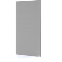 Bluetone Acoustics Wall Panel Pro - Professionel Schallabsorber - Akustikpaneele zur Verbesserung der Raumakustik - akustikplatten (100x50x5cm, Silber)