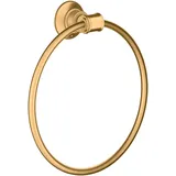 Hansgrohe Handtuchring Axor Montreux schwenkb., Met., Wandmont., brush. brass