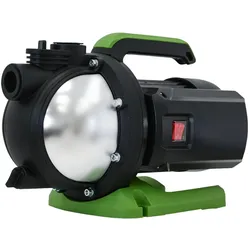 Gartenpumpe Edelstahl 900 W 6500 l/h Förderhöhe 44 m Jetpumpe Saugpumpe Pumpe...