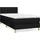 vidaXL Boxspringbett 100 x 200 cm Schwarz