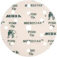 Mirka Microstar 150 mm Klettverschluss 15 Löcher P800