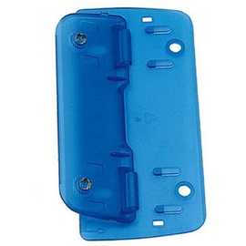 WEDO Taschenlocher 67803, blau, zum Einheften, Kunststoff, 2-fach