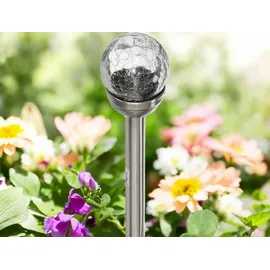 Cepewa Wegeleuchte Glas Ø8 cm 1er Set mehrfarbig