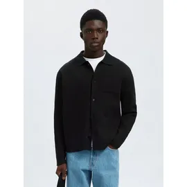 Selected Mike Relaxed Fit Strickjacke Schwarz XL
