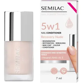 Semilac Nail Power Therapy 5in1 Recovery Nude Nagelserum 7 ml