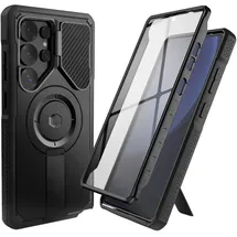 techprotect Galaxy S25 Ultra Handyhülle Kevlar schwarz