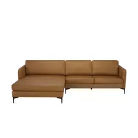 Schöner Wohnen Kollektion Ecksofa Leder Timeless ¦ braun