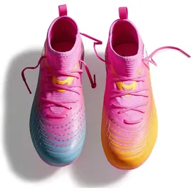 Puma Future 9 Match AG/FG Kinder Poison Pink/Sun Stream/Bright Aqua 36